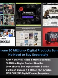 30 Million Digital Products - Re-Sellable